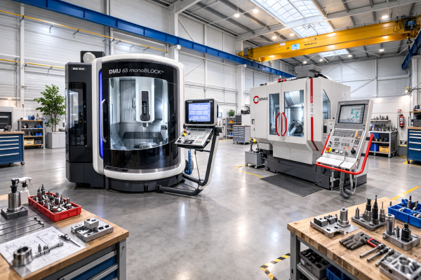 5-Achs-Bearbeitungszentrum: Produktivität maximieren mit gebrauchten deutschen Maschine