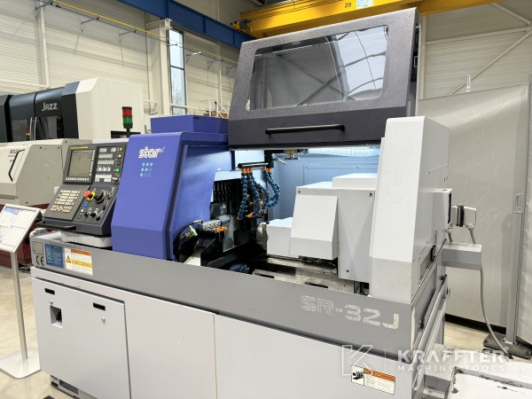 CNC Langdrehautomat gebraucht, STAR SR32-J 90132 7 Achsen zu verkaufen