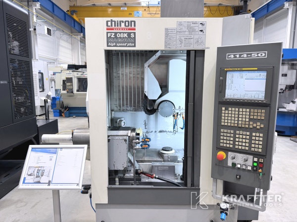 CNC Bearbeitungszentrum, gebraucht, CHIRON FZ 08K S HSP 90066 7 Achsen zu verkaufen