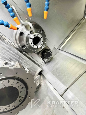CNC Drehmaschine für die Metallbearbeitung und Feinmechanik CMZ TX66 Y2 Quattro 90113