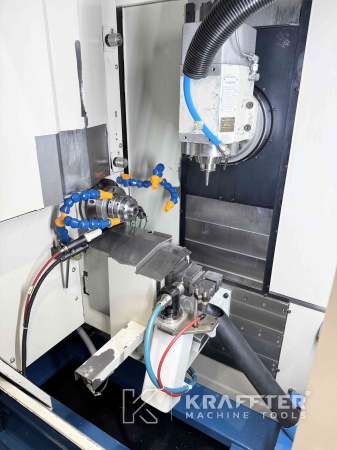 CNC Bearbeitungszentrum gebraucht, WILLEMIN MACODEL W 408 MT 90131 5 Achsen zu verkaufen