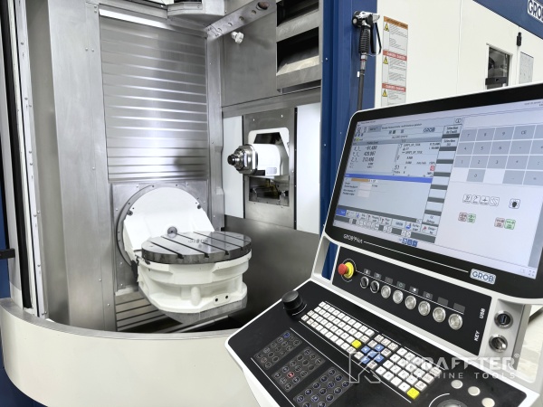CNC Bearbeitungszentrum gebraucht, GROB G350 90169 Achsen zu verkaufen
