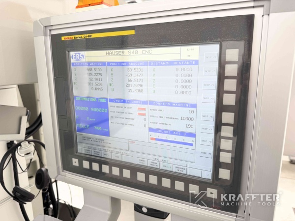 Numerische Steuerung FANUC 0i-MF HAUSER S40-400 90128