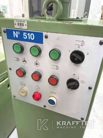Typenschild Rundschleifmaschine KELLENBERGER 600U - 175 bei KRAFFTER 90067