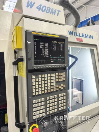 Numerische Steuerung FANUC 16i-MB WILLEMIN MACODEL W 408 MT 90131