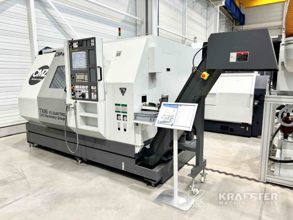 Ankauf und Verkauf von CNC Drehmaschine CMZ TX66 Y2 Quattro 90113 Europa, Schweiz, international