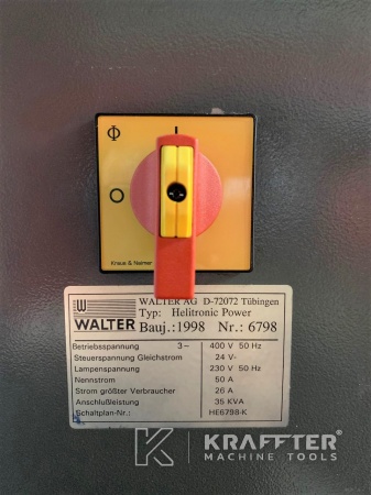 CNC Werkzeugschleifmaschine zu verkaufen : WALTER Helitronic Power 20689-969 | Gebrauchte Werkzeugmaschinen