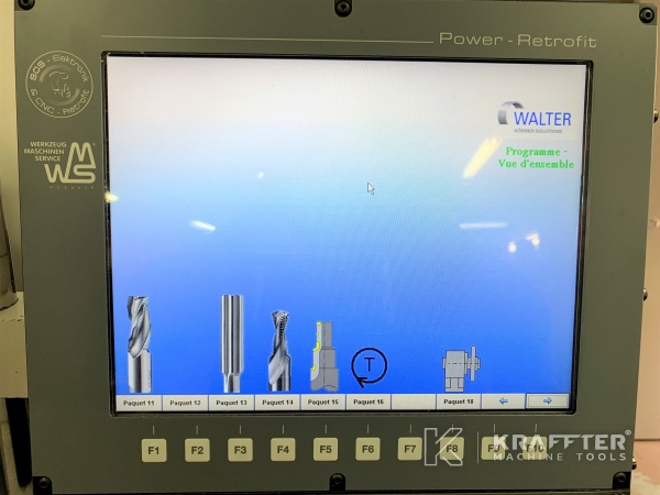 Gebrauchte Industriemaschine CNC Werkzeugschleifmaschine WALTER Helitronic Power Regrinder 20689-975