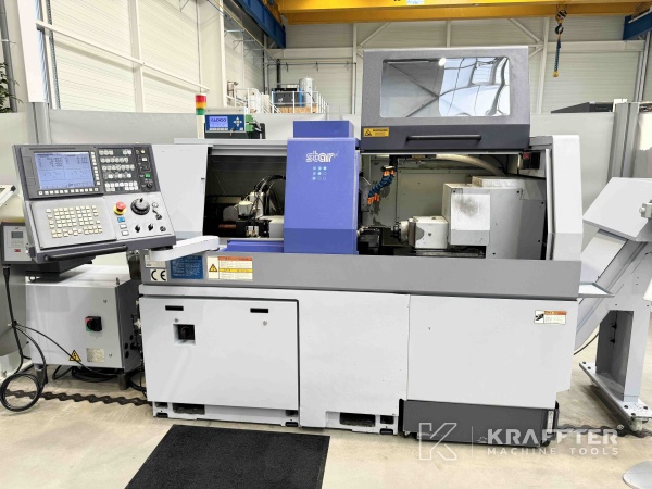 CNC Langdrehautomat STAR SR32 J Type N 90077 - KRAFFTER, Händler für gebrauchte Werkzeugmaschinen