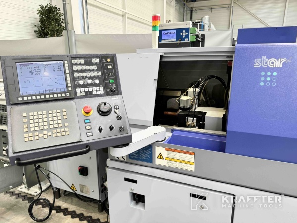 CNC Langdrehautomat, gebraucht, STAR SR32 J Type N 90077 7 Achsen zu verkaufen