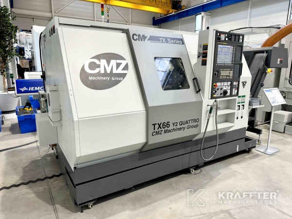 KRAFFTER – Händler für gebrauchte Werkzeugmaschinen CMZ TX66 Y2 Quattro 90113