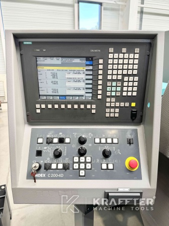 Numerische Steuerung SIEMENS 840D powerline (Index C200-4D) für Werkzeugmaschine INDEX G160 90083