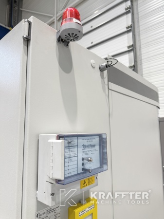 Typenschild CNC Werkzeugschleifmaschine WALTER Helitronic Power Diamond bei KRAFFTER 90157