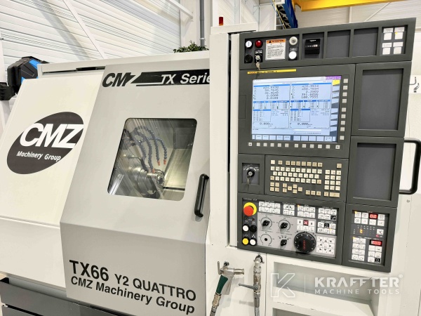 Verkauf von CNC Drehmaschine CMZ TX66 Y2 Quattro 90113 Gebrauchte Werkzeugmaschinen