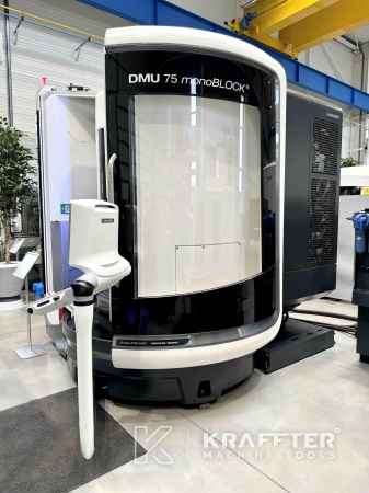 CNC Bearbeitungszentrum gebraucht für die Metallbearbeitung - DMG MORI DMU 75 monoBLOCK Achsen 90094