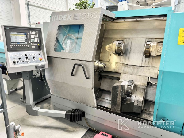 Präzisionsdrehmaschine INDEX G160 90083 bei KRAFFTER - Geprüfte und überholte gebrauchte Werkzeugmaschinen