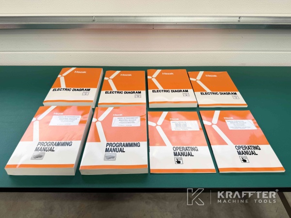 Bedienungsanleitungen für CNC Bearbeitungszentrum MAZAK Variaxis C-600 90161