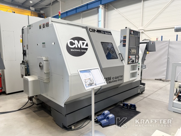 CNC Drehmaschine gebraucht, CMZ TX66 Y2 Quattro 90119 zu verkaufen