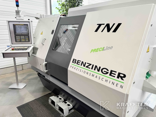 CNC Drehmaschine für die Metallbearbeitung und Feinmechanik BENZINGER TNI B6 90116