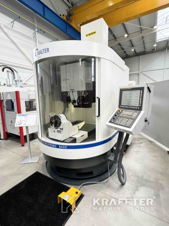 Präzisionsbearbeitung mit gebrauchten CNC Werkzeugschleifmaschine WALTER Helitronic Basic 90112