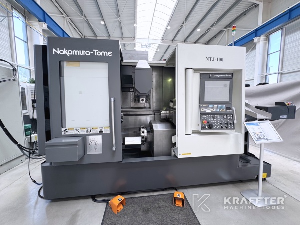 CNC Drehmaschine gebraucht für die Metallbearbeitung - NAKAMURA TOME NTJ 100 Achsen 90190