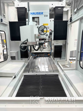 Präzisionsbearbeitung mit gebrauchten Koordinatenschleifmaschine HAUSER S55-400 90096