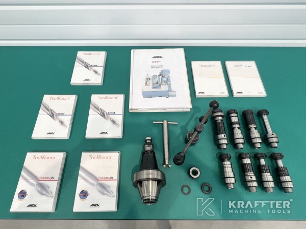 Ersatzteile, Zubehör und Werkzeuge für CNC Werkzeugschleifmaschine ANCA GX7 90052