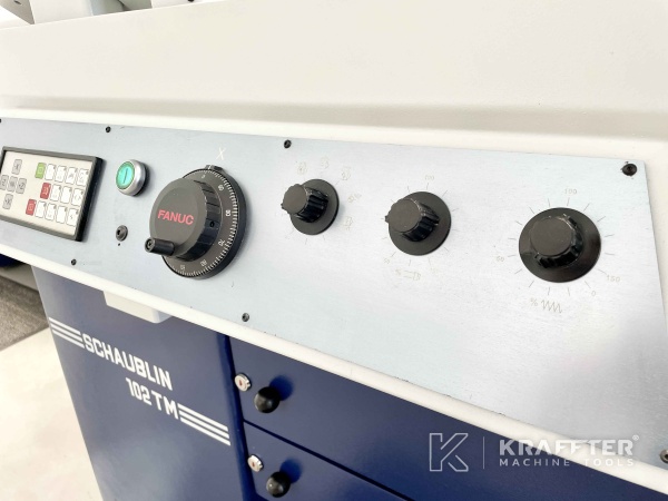 CNC Drehmaschine gebraucht kaufen, SCHAUBLIN 102 TM-CNC 90075