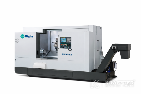 CNC-Drehmaschine - BIGLIA B750 YS - 90183