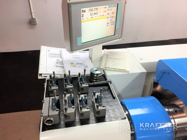 CNC Zyklendrehmaschine CAZENEUVE Optica 360 20689-918 - KRAFFTER, Händler für gebrauchte Werkzeugmaschinen