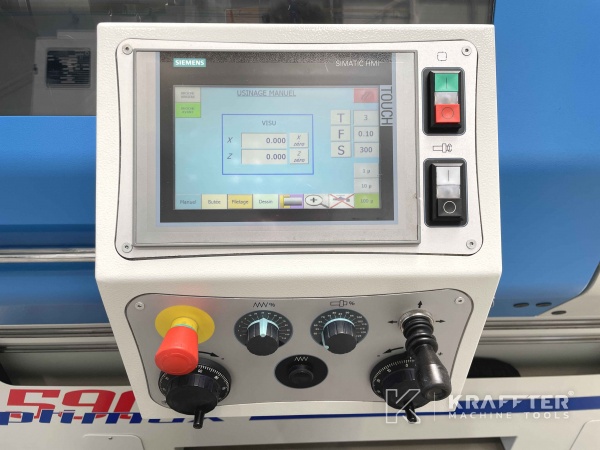 CNC Zyklendrehmaschine CAZENEUVE Optimax 590 20690-020 Gebrauchte Werkzeugmaschinen