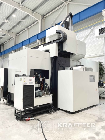 Großformatige Maschine EUMACH DVM 2021 90082 für die Luft- und Raumfahrtindustrie
