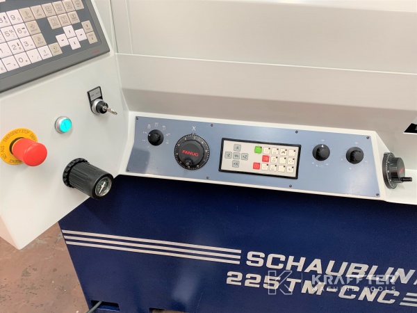 CNC Drehmaschine gebraucht für die Metallbearbeitung - SCHAUBLIN 225 TM-CNC 2 Achsen 20689-943