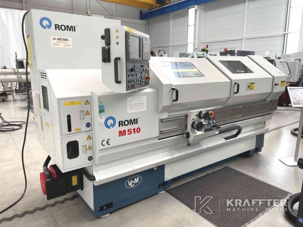 Präzisionsdrehmaschine ROMI M 510 90065 Gebrauchte Werkzeugmaschinen
