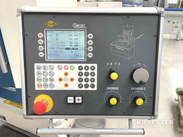 Bedienpult auf Rundtischschleifmaschine ELB Rotary 30 Comfort 20690-015