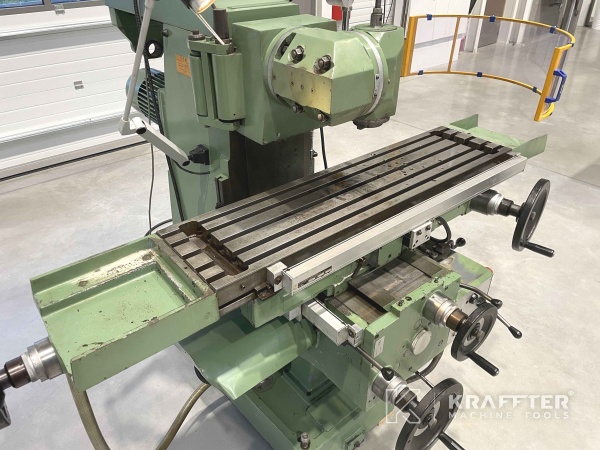 Konventionelle Fräsmaschine für die Metallbearbeitung und Feinmechanik VERNIER FV300E 20690-011