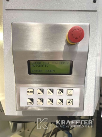 Typenschild Koordinatenschleifmaschine HAUSER S 35 - 400 bei KRAFFTER 20690-043