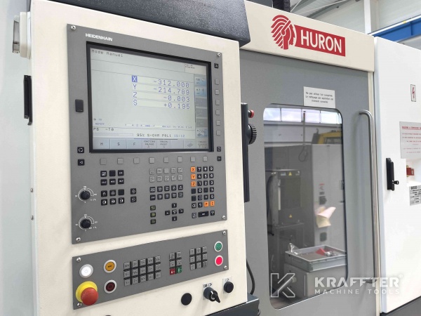 Gebrauchte Industriemaschine CNC Bearbeitungszentrum HURON VX6 APC 90072