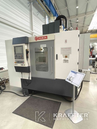Präzisionsbearbeitung mit gebrauchten CNC Bearbeitungszentrum HURON VX6 APC 90072