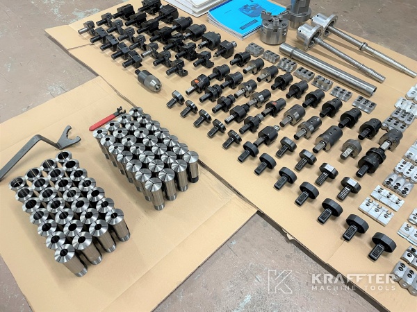 Maschinenausrüstung, Zubehör für CNC Zyklendrehmaschine SCHAUBLIN 125 R-TM 20689-981