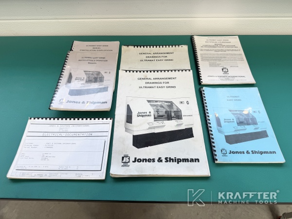 Bedienungsanleitungen für CNC Rundschleifmaschine JONES & SHIPMAN Ultramat-X 90084
