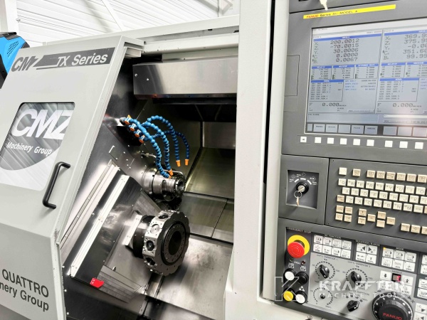 Werkzeugmaschine zum Drehen CMZ TX66 Y2 Quattro 90113