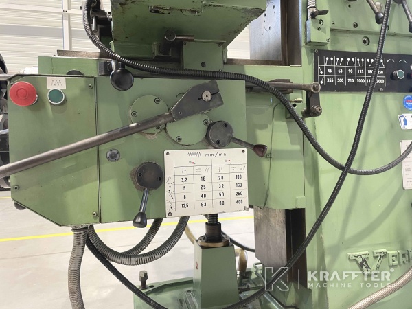 Konventionelle Fräsmaschine gebraucht für die Metallbearbeitung - VERNIER FV300E 3 Achsen 20690-011