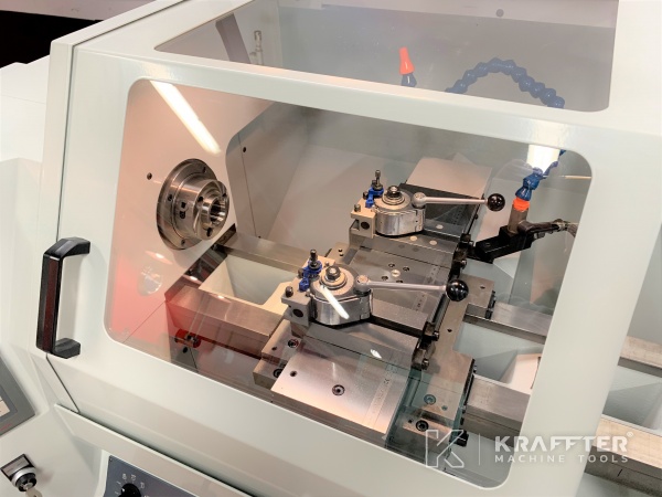 Drehmaschine mit CNC-Steuerung SCHAUBLIN 225 TM-CNC 20689-943 KRAFFTER – Händler für gebrauchte Werkzeugmaschinen