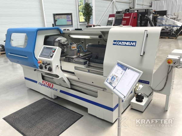 Gebrauchtmaschine zum Drehen CAZENEUVE Optimax 590 20690-020