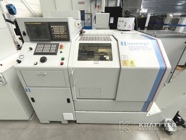 Drehmaschine mit numerischer Steuerung HARDINGE Super Precision GT 27 SP 90087 Werkzeugmaschinen Gebraucht