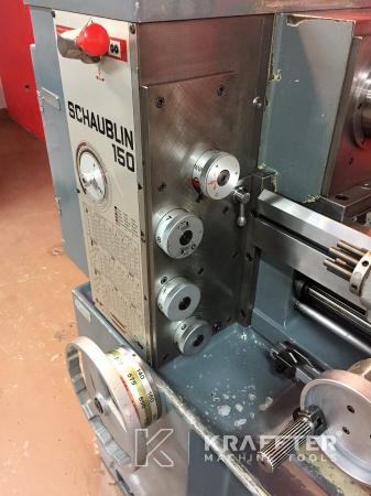Konventionelle Drehmaschine SCHAUBLIN 150 20689-898 Gebrauchte Werkzeugmaschinen