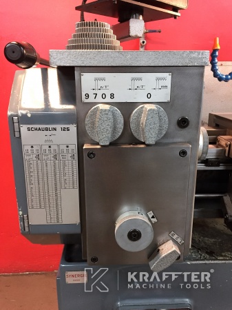 Gebrauchtmaschine zum Drehen SCHAUBLIN 125 C 20689-895