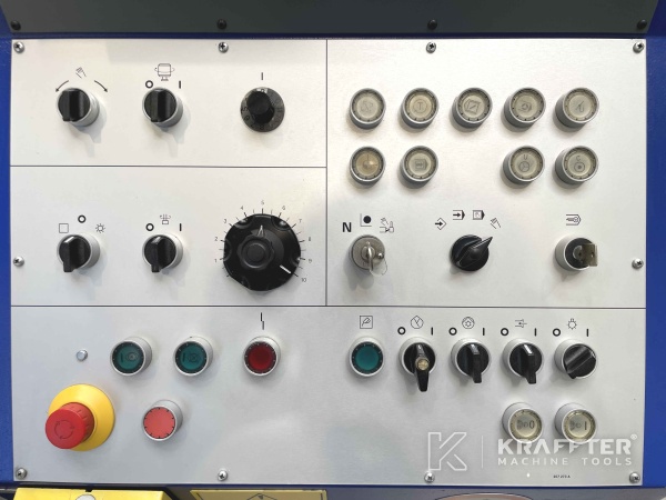 Typenschild Koordinatenschleifmaschine HAUSER S35-400 bei KRAFFTER 90064