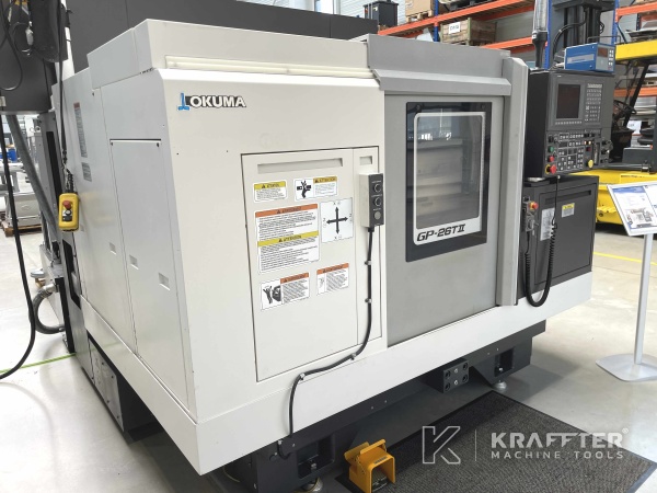 CNC Rundschleifmaschine präzision aus zweiter Hand OKUMA GP-26T II 20690-023 , KRAFFTER Machine Tools
